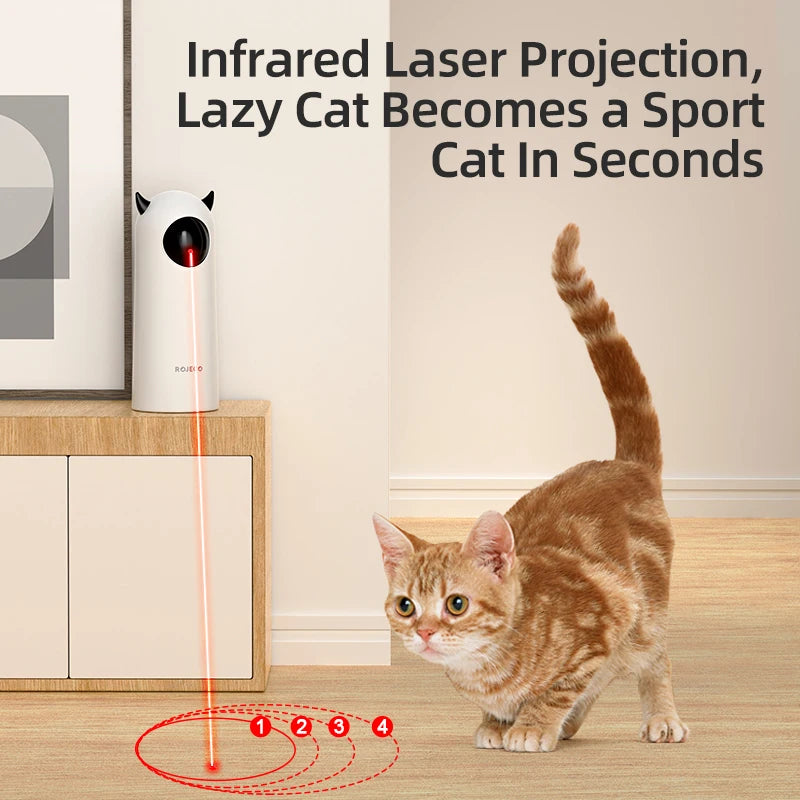 robot interactivo para gato