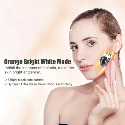 Dispositivo de Estiramiento Facial 7 en 1, masajeador Facial de microcorriente EMS RF para rejuvenecimiento de la piel- skin care