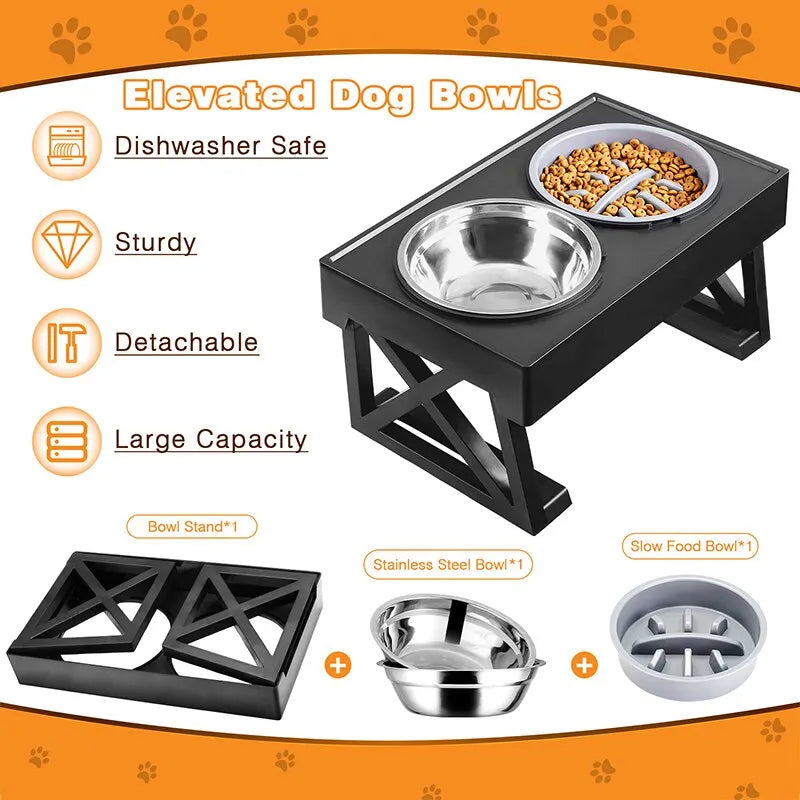 platos elevados para perros