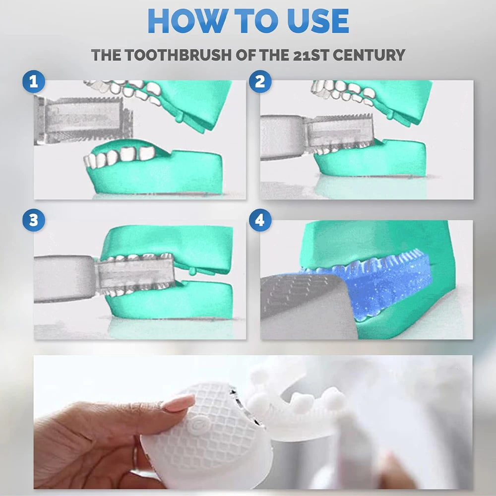 cepillo de dientes automático- futuristic toothbrush